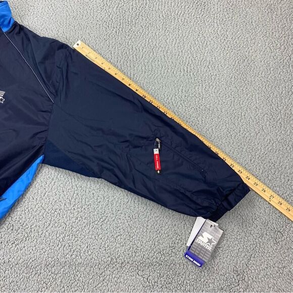 Starter Windbreaker 3M Reflective Stow Away Men's Full Zip Jacket   -  Size: XL - Picture 9 of 15